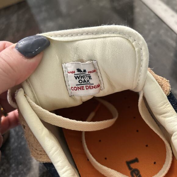 Levi's × New Balance Collaboration 1300 Orange Black M1300LV Men's Size 9.5 - Picture 9 of 16